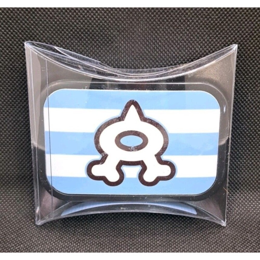 Pokémon Center Exclusive Pokemon Team Aqua Blue Belt Buckle Retro NEW 2015 Rare